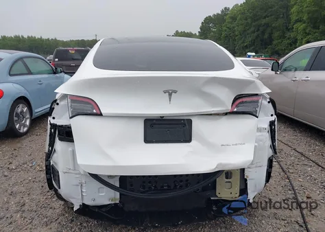 2021 Tesla Model Y Long Range Dual Motor All-Wheel Drive from USA, damaged, VIN 5YJYGAEE0MF187983